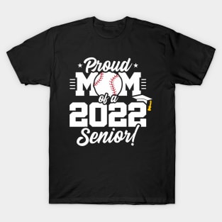 Senior graduation baseball mom T-Shirt